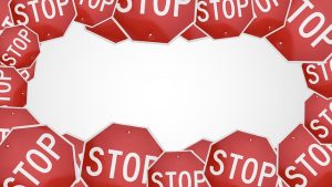 Stop sign/danger sign